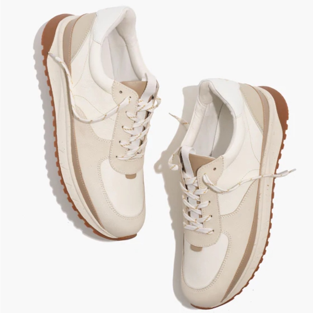 Madewell Leather Court Sneakers